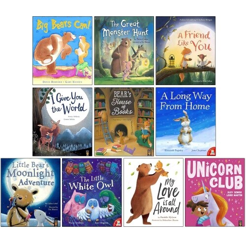 My First Animal Bedtime Picture Stories 10 Books Collection Set - Ages 3-6 (Paperback)