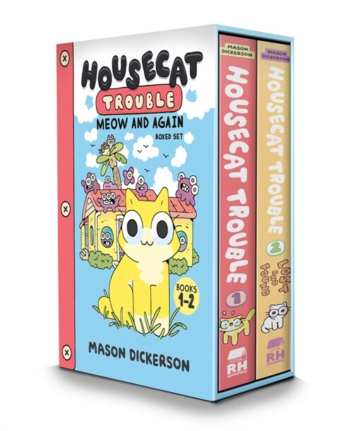 Housecat Trouble: Meow and Again Boxed Set: Housecat Trouble, Lost and Found (a Graphic Novel Boxed Set) (Hardcover)