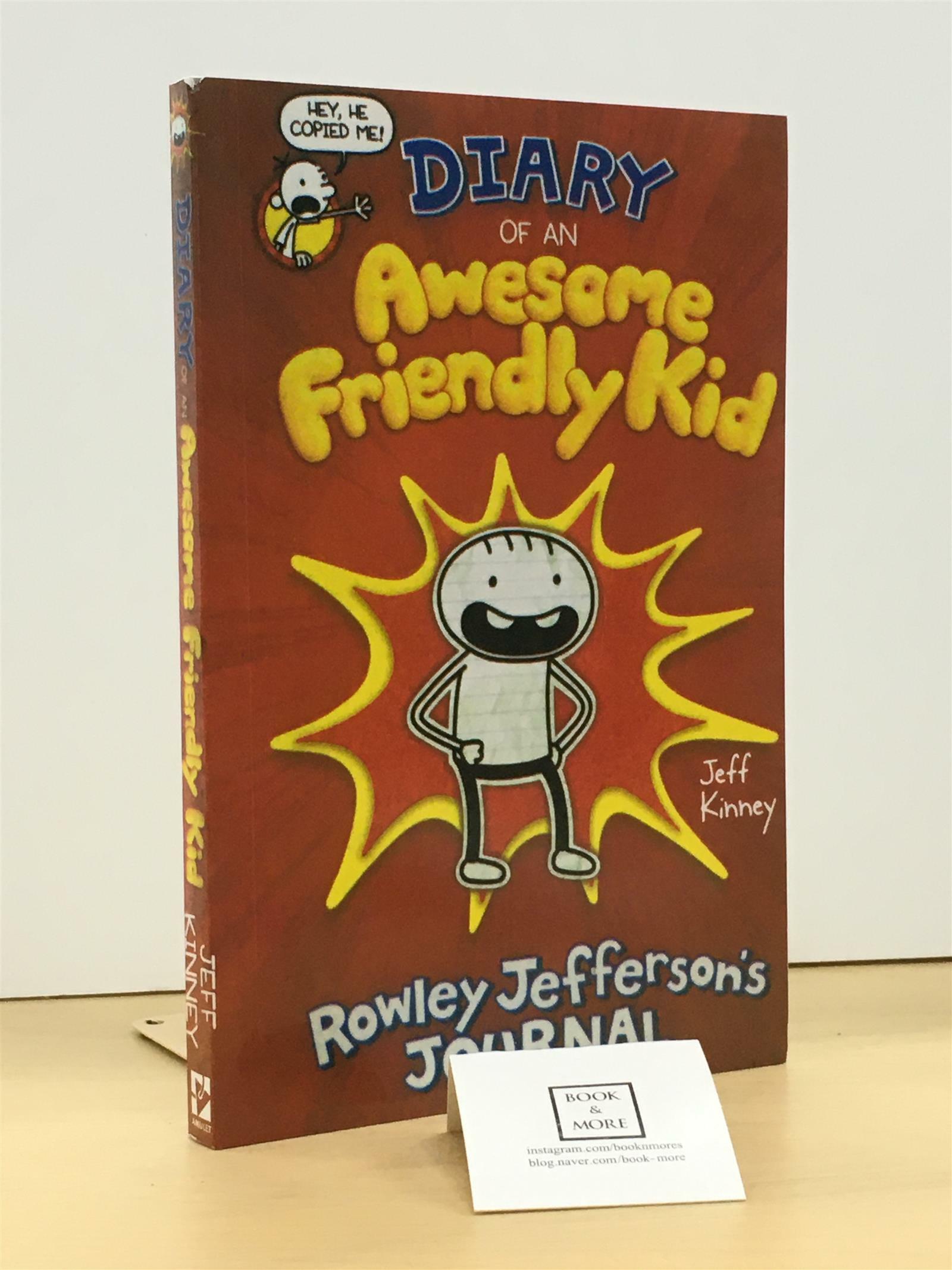 [중고] Diary of an Awesome Friendly Kid : Rowley Jefferson‘s Journal (Hardcover, 영국판)