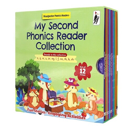 Woodpecker Phonics Readers: My Second Phonics Reader Collection (Paperback 12권)