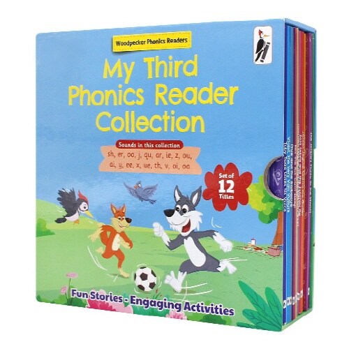 Woodpecker Phonics Readers: My Third Phonics Reader Collection (Paperback 12권)