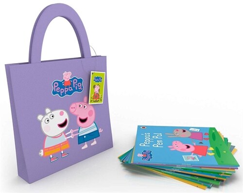 Pepppa Pig 10 Book Bag