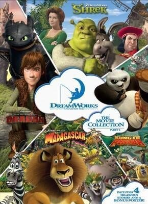Dreamworks Animation The Movie Collection Part 1