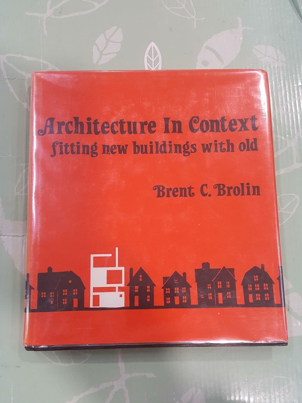 [중고] Architecture In Context-fitting new buildings with old- (양장)