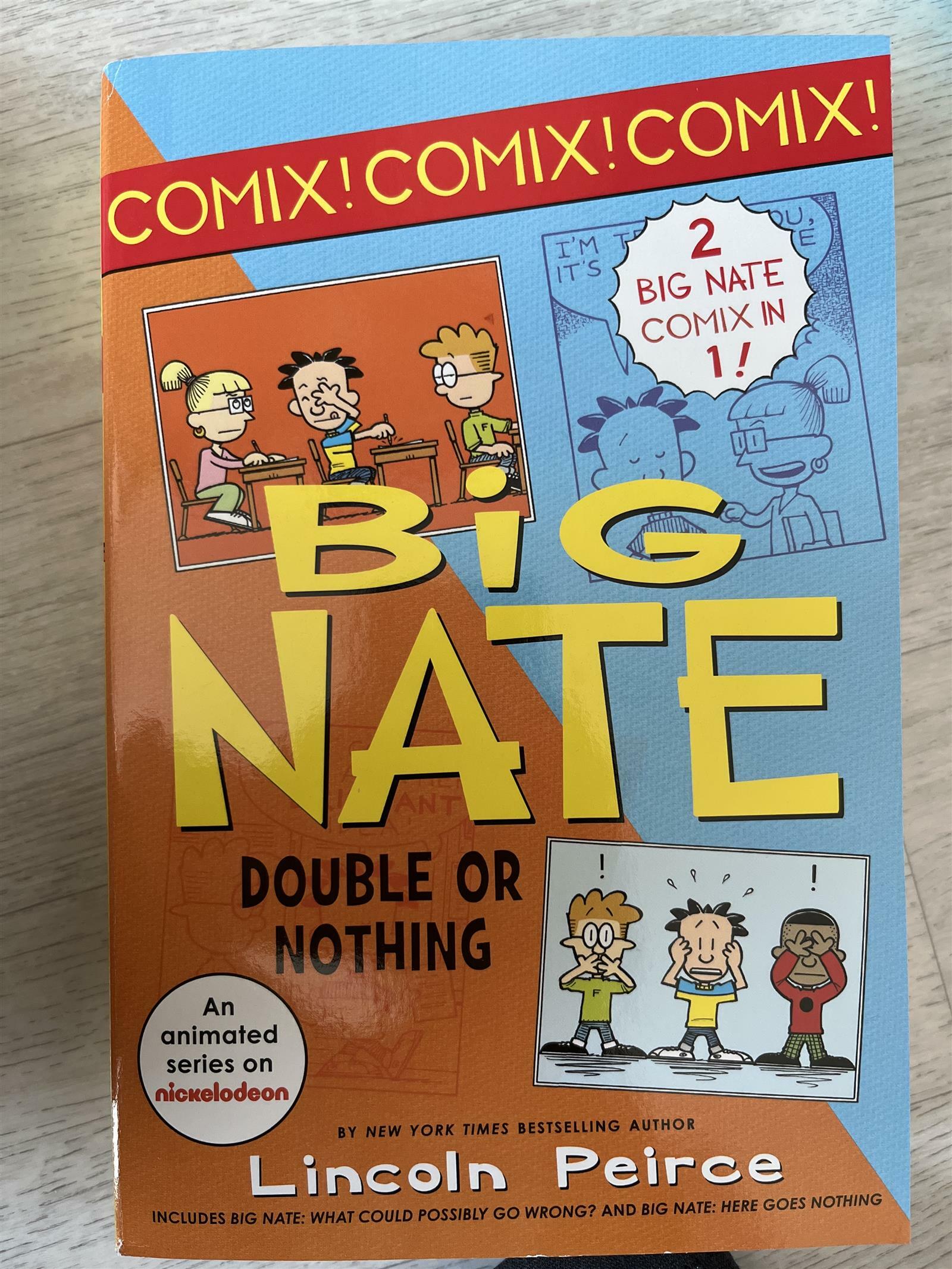 [중고] Big Nate: Double or Nothing: Big Nate: What Could Possibly Go Wrong? and Big Nate: Here Goes Nothing (Paperback)