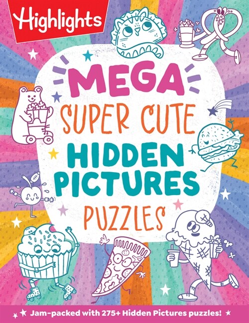 Mega Super Cute Hidden Pictures Puzzles (Paperback)