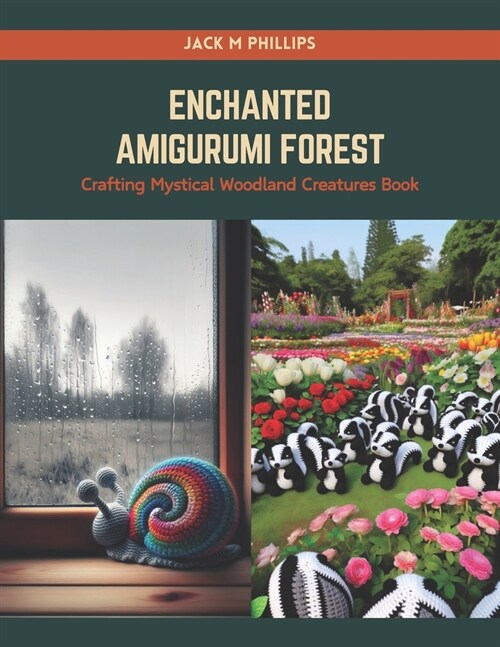 Enchanted Amigurumi Forest: Crafting Mystical Woodland Creatures Book (Paperback)
