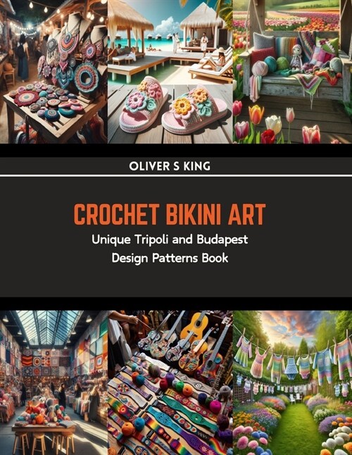 Crochet Bikini Art: Unique Tripoli and Budapest Design Patterns Book (Paperback)