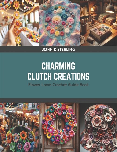 Charming Clutch Creations: Flower Loom Crochet Guide Book (Paperback)