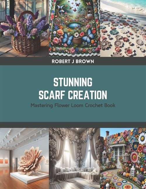 Stunning Scarf Creation: Mastering Flower Loom Crochet Book (Paperback)