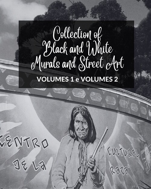 Collection of Black and White Murals and Street Art - Volumes 1 and 2: Two Photographic Books on Urban Art and Culture (Paperback)