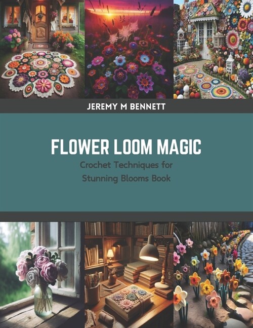 Flower Loom Magic: Crochet Techniques for Stunning Blooms Book (Paperback)