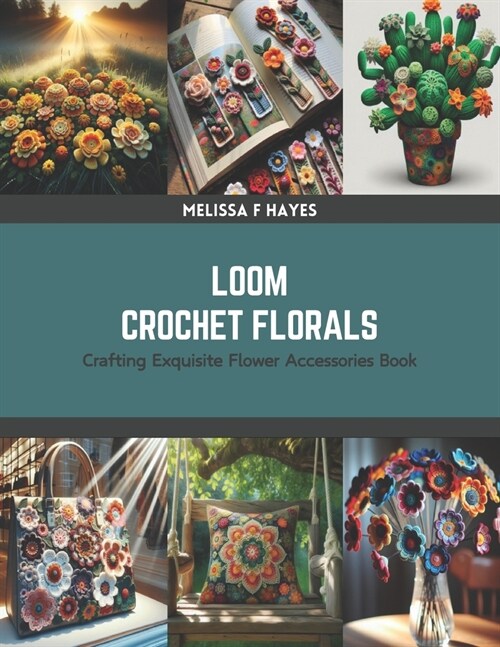 Loom Crochet Florals: Crafting Exquisite Flower Accessories Book (Paperback)