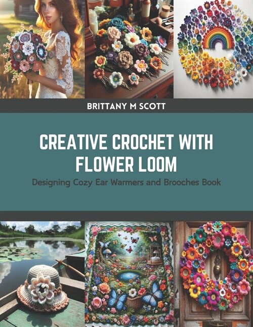Creative Crochet with Flower Loom: Designing Cozy Ear Warmers and Brooches Book (Paperback)