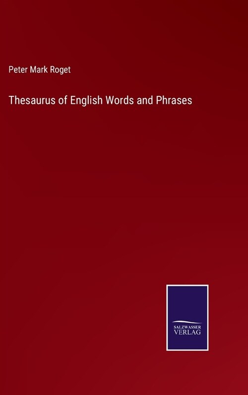 Thesaurus of English Words and Phrases (Hardcover)