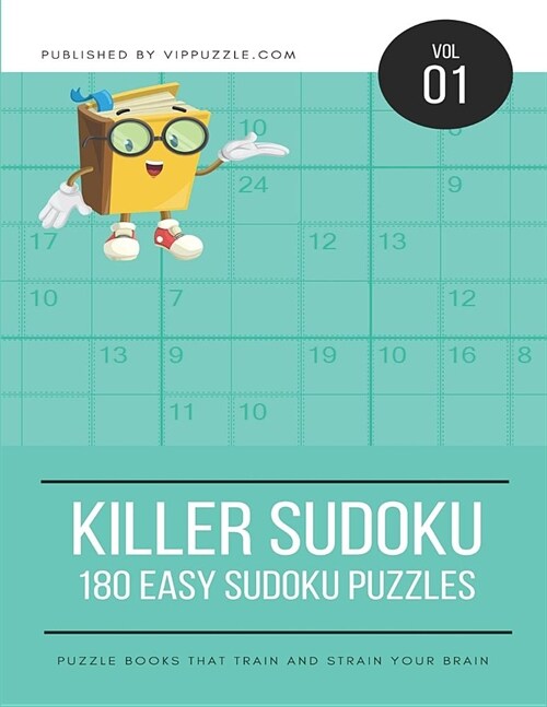 Killer Sudoku - 180 Easy Sudoku Puzzles (Paperback)