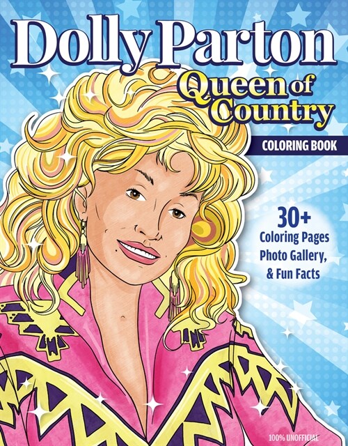Ultimate Dolly Parton Queen of Country Coloring Book (Paperback)