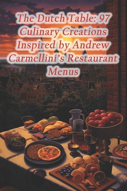 The Dutch Table: 97 Culinary Creations Inspired by Andrew Carmellinis Restaurant Menus (Paperback)