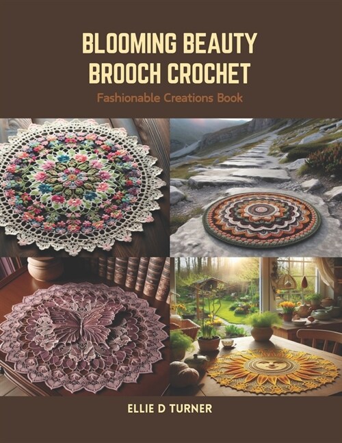 Blooming Beauty Brooch Crochet: Fashionable Creations Book (Paperback)