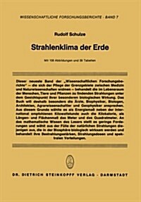 Strahlenklima Der Erde (Paperback, Softcover Repri)