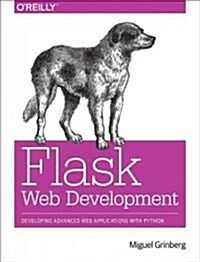 [중고] Flask Web Development (Paperback)