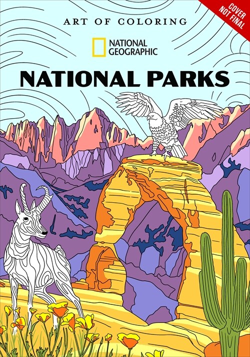 The National Parks: A Coloring Book (Paperback)