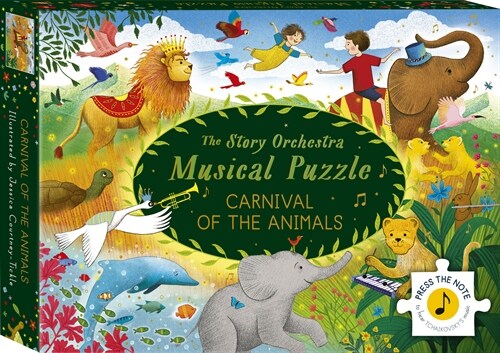 The Story Orchestra: Carnival of the Animals: Musical Puzzle : Press the note to hear Saint-Saens music (Jigsaw)