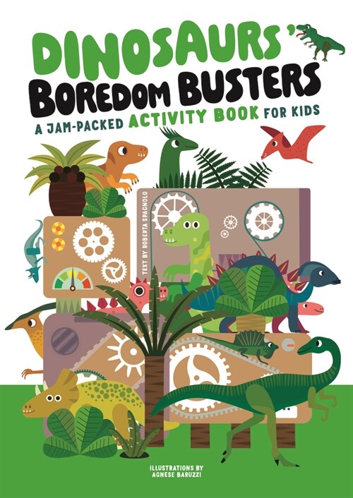 Dinosaur Boredom Buster: A Jam-Packed Activity Book for Kids (Paperback)