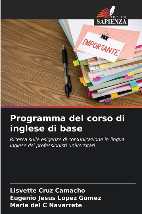 Programma del corso di inglese di base (Paperback)