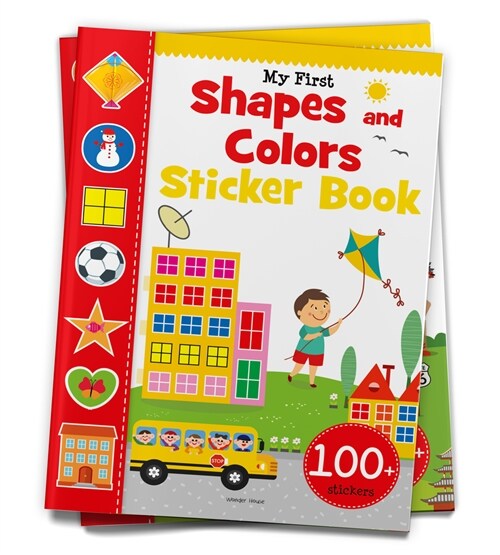 My First Shapes and Colours Sticker Book (Paperback)