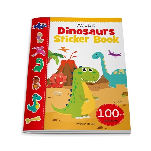 My First Dinosaurs Sticker Book (Paperback)
