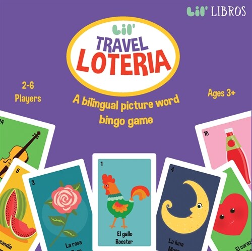 Lil Travel Loteria: A Bilingual Picture Word Bingo Game (Board Games)