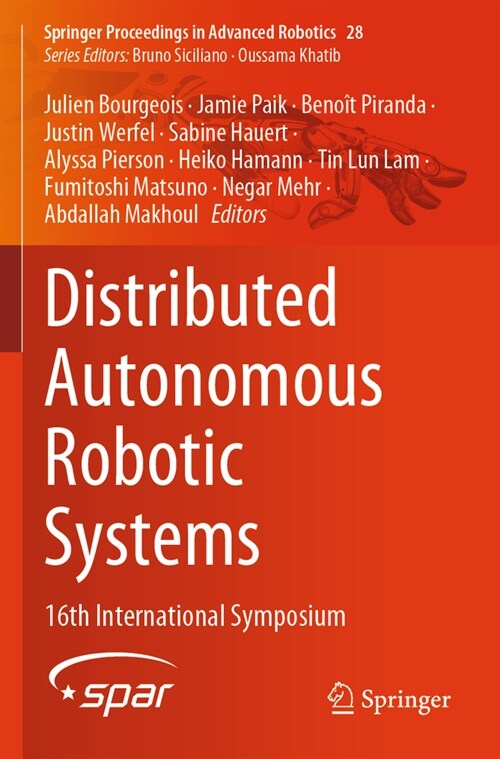 Distributed Autonomous Robotic Systems: 16th International Symposium (Paperback)