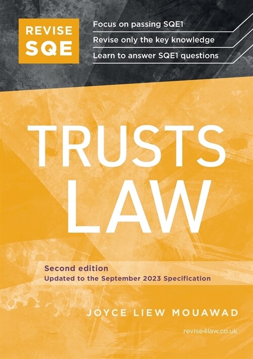 Revise SQE Trusts Law : SQE1 Revision Guide 2nd ed (Paperback, 2 Revised edition)