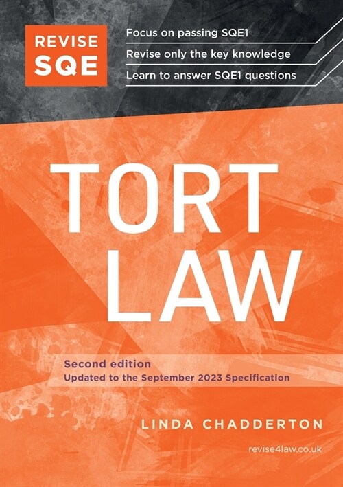 Revise SQE Tort Law : SQE1 Revision Guide 2nd ed (Paperback, 2 Revised edition)