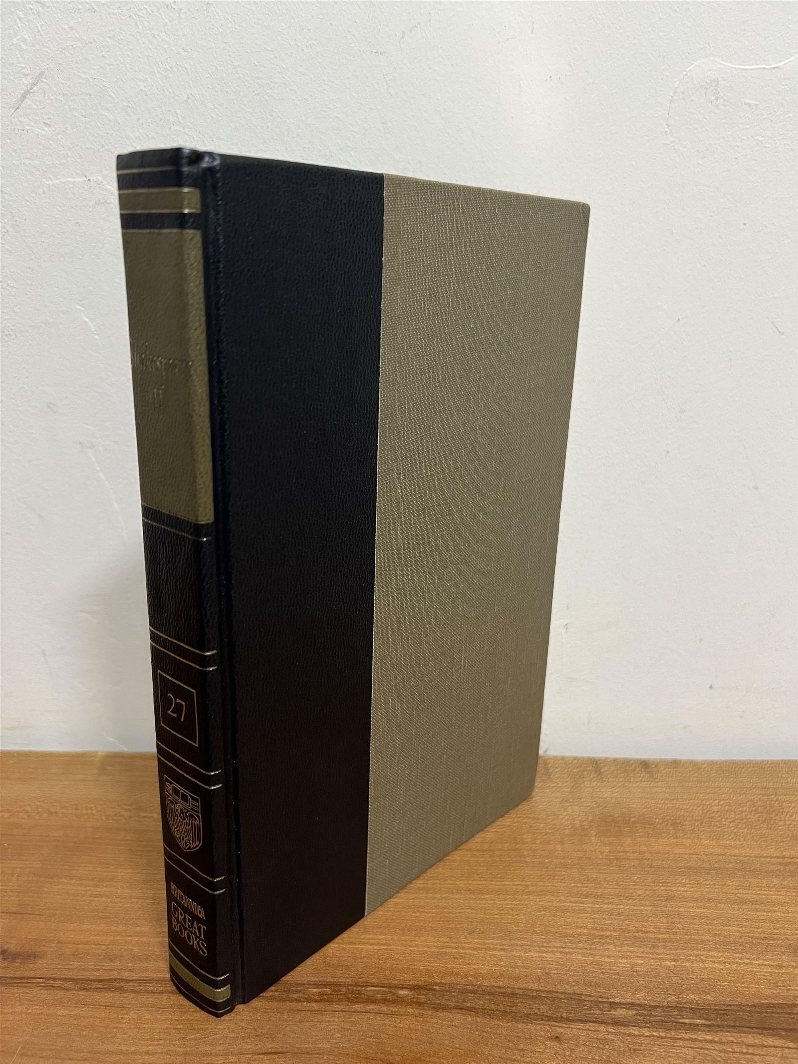 [중고] Great Books of the Western World 51 - Shakespeare II (1982년 발행) (Hardcover)