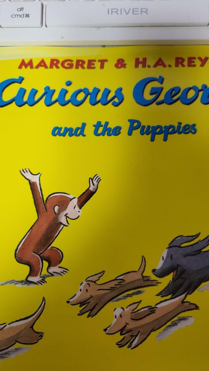 [중고] Curious George and the Puppies (Paperback)