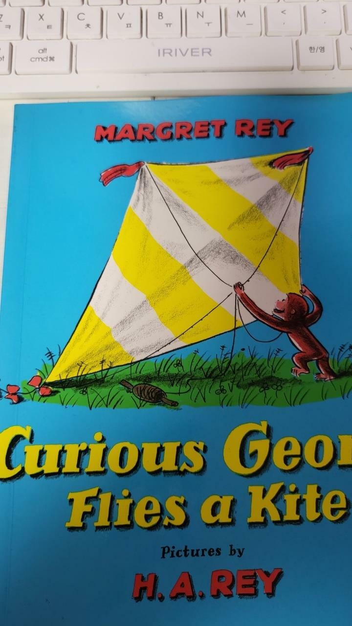 [중고] Curious George Flies a Kite (Paperback)