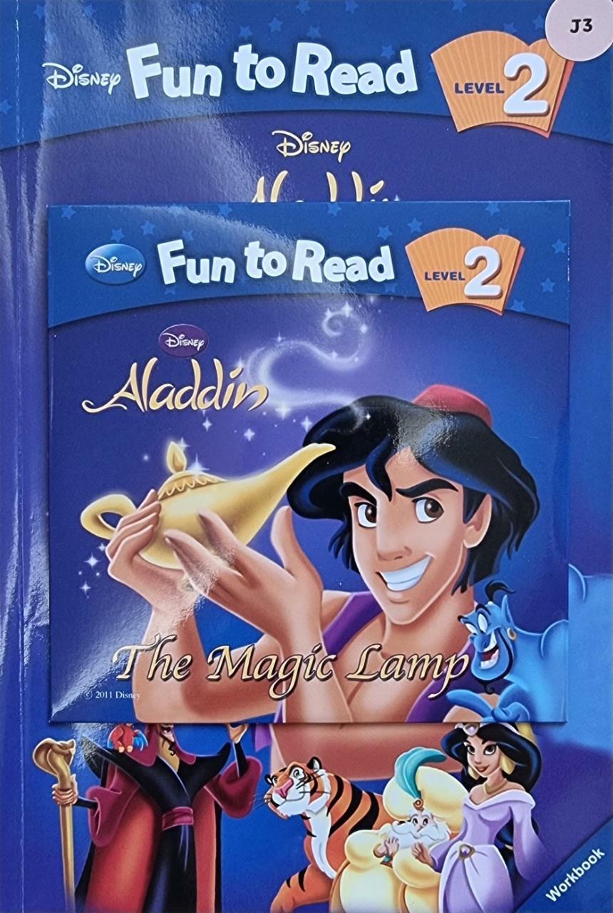 [중고] Disney Fun to Read 2-16 : The Magic Lamp (알라딘) (Paperback)