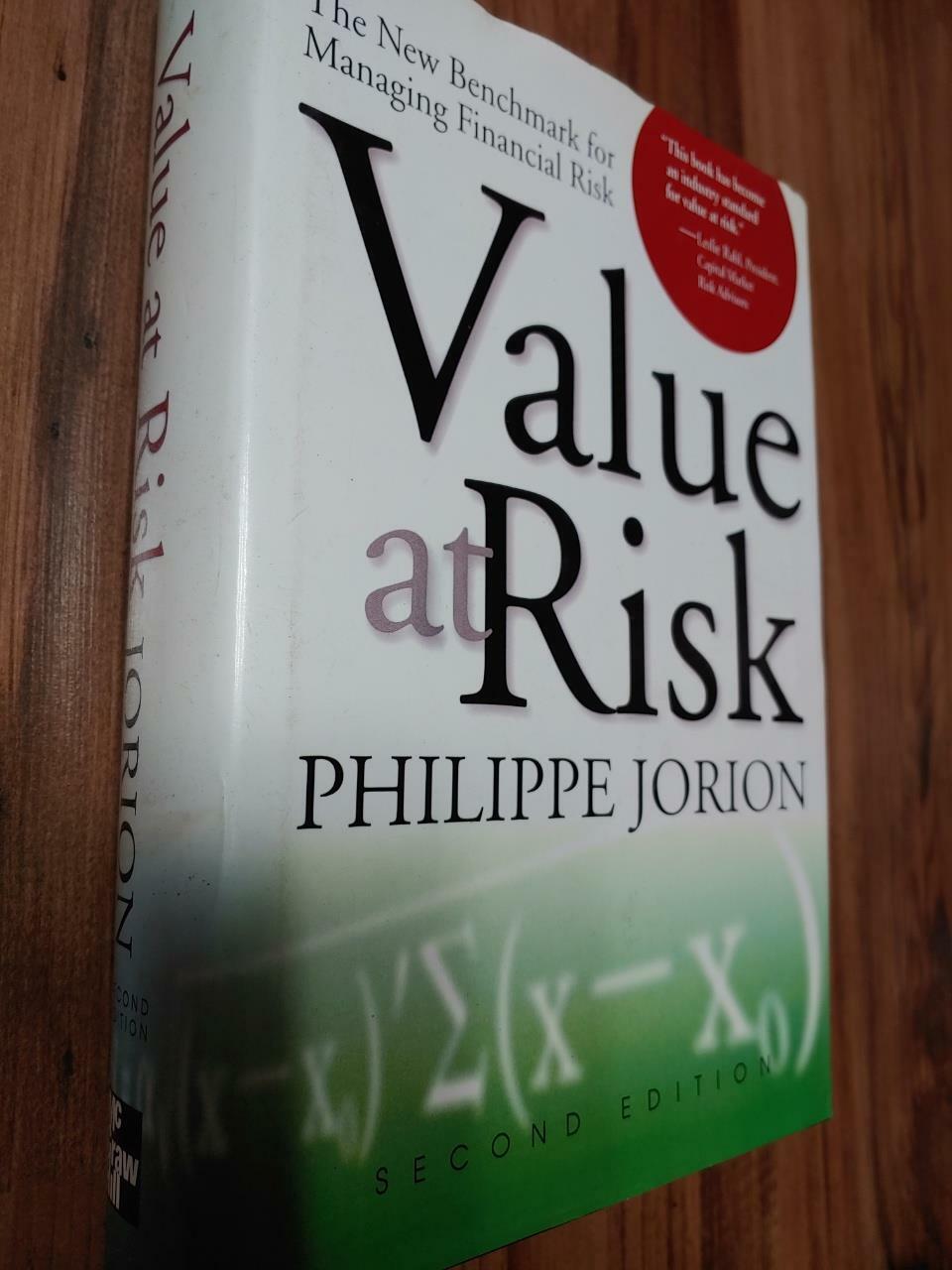 [중고] Value at Risk, 3rd Ed.: The New Benchmark for Managing Financial Risk (Hardcover, 3)