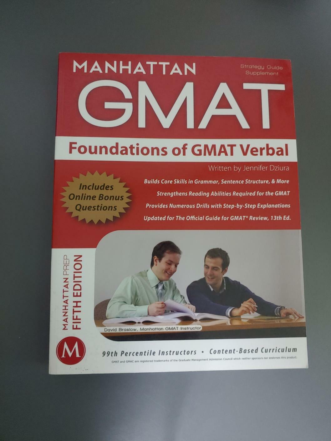 [중고] Foundations of GMAT Verbal (Paperback, 5)
