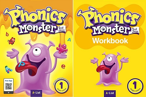 [세트] Phonics Monster 1 : Student Book + Workbook (2nd Edition)
