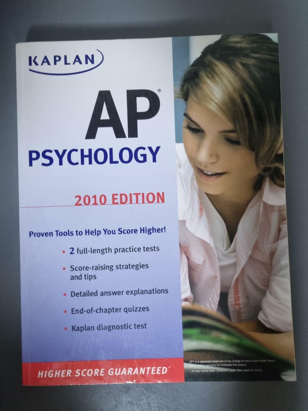 [중고] Kaplan AP Psychology 2010 (Paperback)