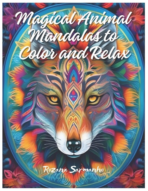 Magical Animal Mandalas to Color and Relax (Paperback)