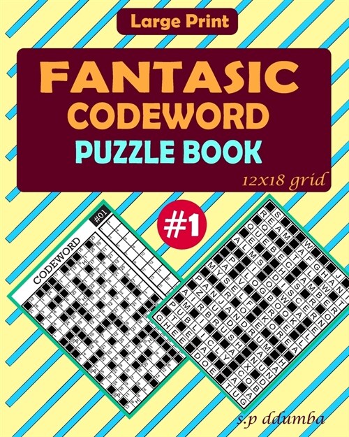 Fantastic Codeword Puzzle Book (Paperback)