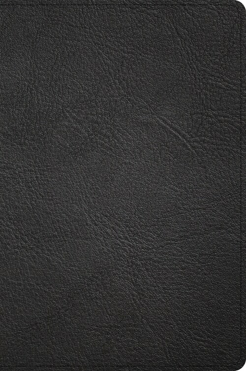 CSB Oswald Chambers Bible, Legacy Edition, Black Premium Goatskin: Includes My Utmost for His Highest Devotional and Other Select Works by Oswald Cham (Leather)