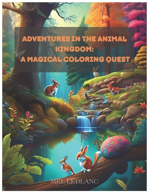 Adventures in the Animal Kingdom: A Magical Coloring Quest (Paperback)
