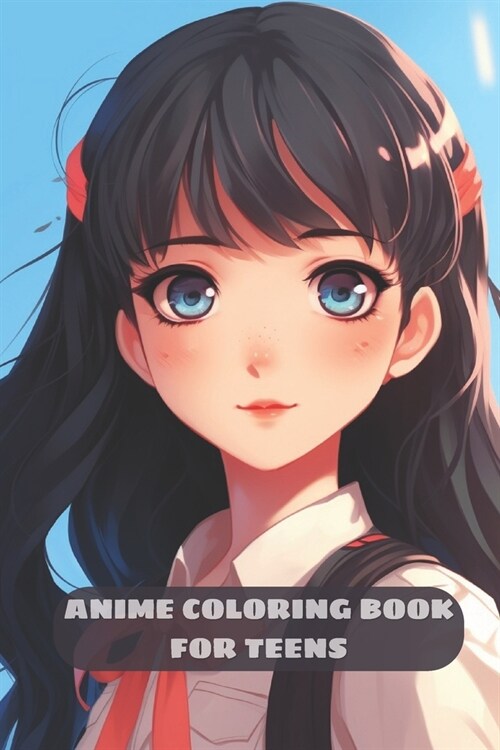 Anime Coloring Book for Teens: Trendy and Beautiful Manga Fashion Illustrations (Paperback)