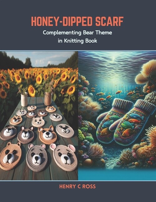 Honey-dipped Scarf: Complementing Bear Theme in Knitting Book (Paperback)