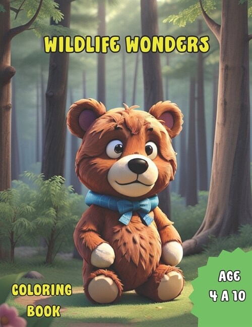 Wildlife Wonders: Coloring Book (Paperback)